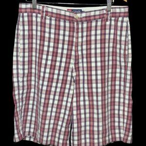 3/$20  Chaps Multicolor Plaid Shorts